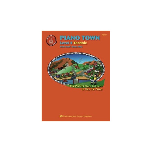 Piano Town Technic Level 4 by Neil A. Kjos Music Company - 32 Pages