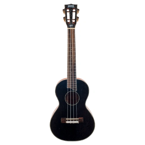 Mahalo Pearl Series Tenor Ukulele – Transparent Black Satin Top