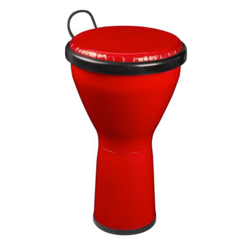 Mano Percussion MPC02B 8” Pre-Tuned Djembe - Red