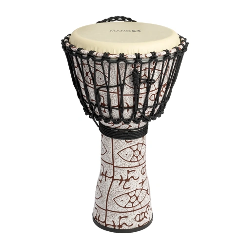 Mano 10" Rope Tunable Djembe - Natural Tone
