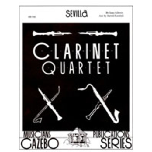 Albeniz - Sevilla For Clarinet Quartet Arr Karabel Softcover Book (Clarinet)