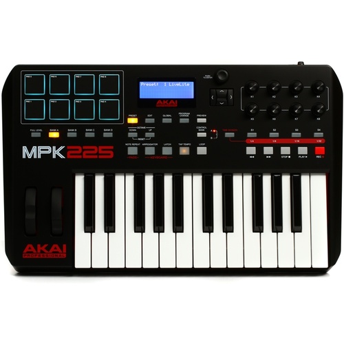 Akai MPK225 Performance USB MIDI Keyboard Controller