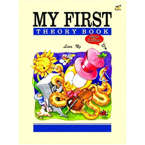 My First Theory Book by Rhythm MP - 40 Pages, Grade 1 Transition, Exercises & Games for Children