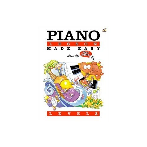 Piano Lesson Made Easy Level 3 by Lina Ng, 56 Pages, Rhythm MP, Piano Series