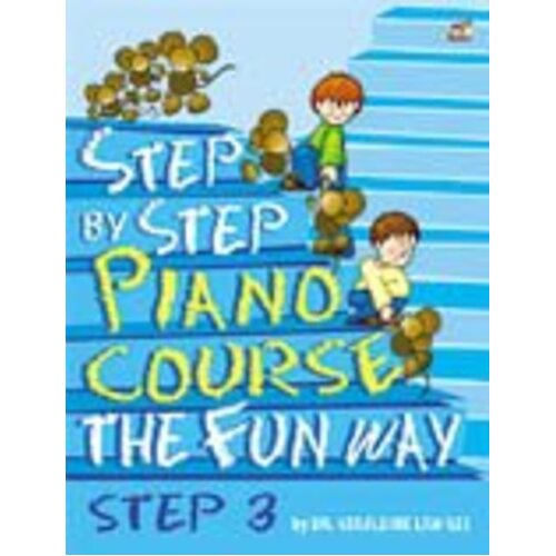 Step By Step Piano Course The Fun Way Book 3 (Softcover Book)