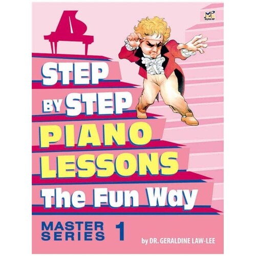 Step By Step To Piano Lessons Master Series 1 The Fun Way (Softcover Book)