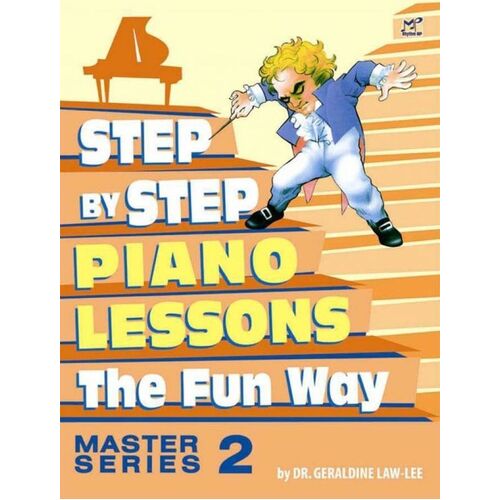 Step By Step To Piano Lessons Master Series 2 The Fun Way (Softcover Book)