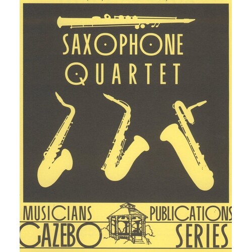 Three Shades Of Blue Sax Quartet Book