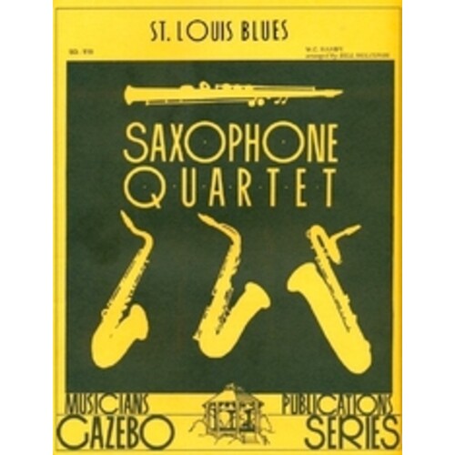 St Louis Blues Sax Quartet Book