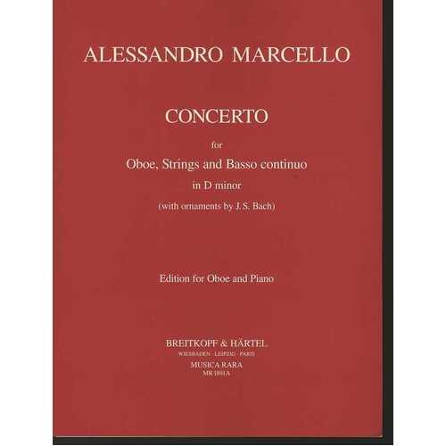 Marcello - Concerto D Minor Oboe/Piano (Softcover Book)