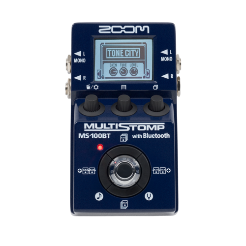 Zoom MS-100BT MultiStomp Multi Effect Guitar Pedal w' Bluetooth