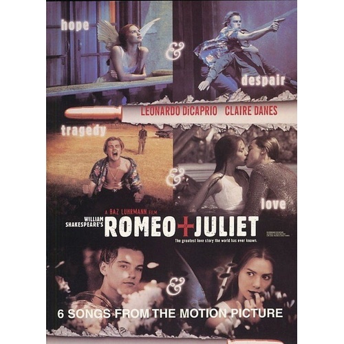 Romeo and Juliet Movie Vocal Selections PVG Songbook for Guitar and Piano