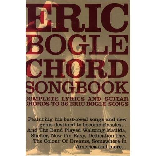 Eric Bogle Chord Songbook (Softcover Book)