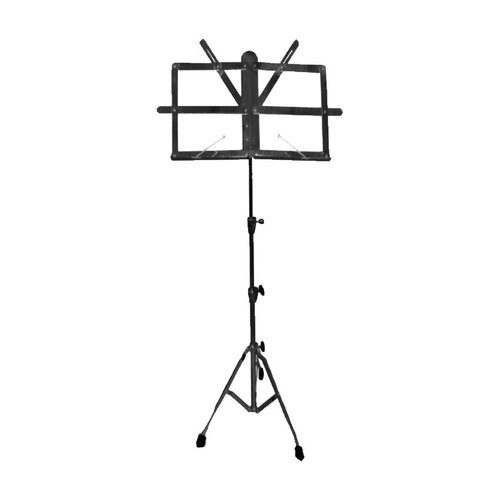 Peace Deluxe Compact Sheet Music Stand - Black Finish