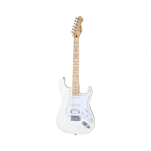 Mooer MSC11 ST-Style Electric Guitar Polar White