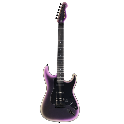 Mooer MSC18 Electric Guitar Dark Aurora Finish with Black Hardware