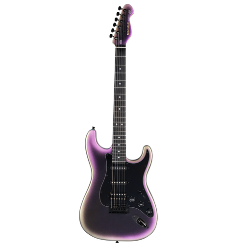 MOOER MSC18 Electric Guitar Dark Aurora Finish with Custom Tremolo and H-S-S Pickup Configuration