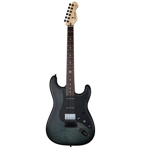 Mooer MSC31 Electric Guitar Grey Burst with Rosewood Fingerboard and H-S-S Pickups