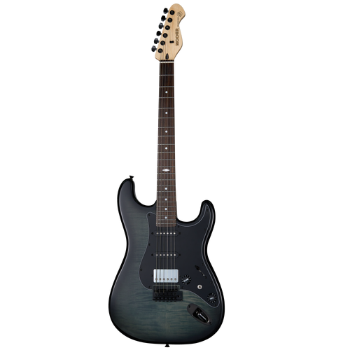 MOOER MSC31 Electric Guitar Grey Burst with Rosewood Fingerboard and H-S-S Pickups
