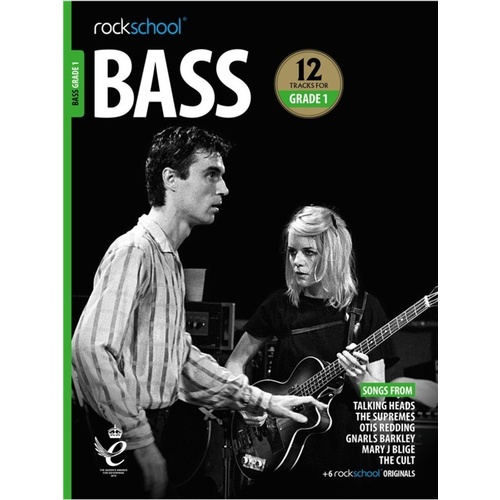 Rockschool Bass Grade 1 2018-2024 Book/Online Audio Book