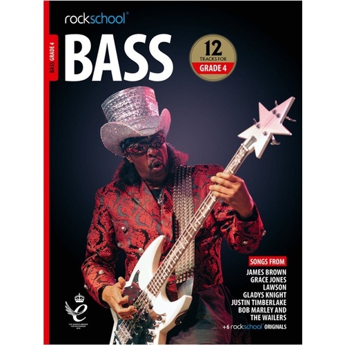 Rockschool Bass Grade 4 2018-2024 Book/Online Audio Book