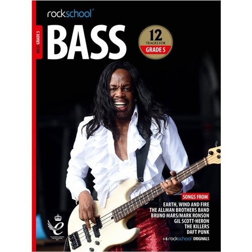 Rockschool Bass Grade 5 2018-2024 Book/Online Audio Book