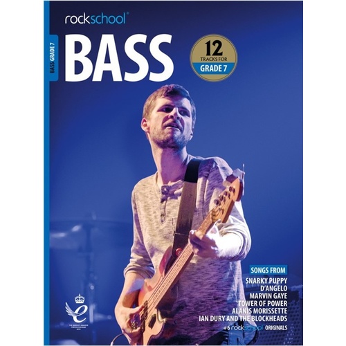 Rockschool Bass Grade 7 2018-2024 Book/Online Audio Book