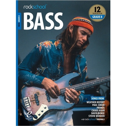 Rockschool Bass Grade 8 2018-2024 Book/Online Audio Book