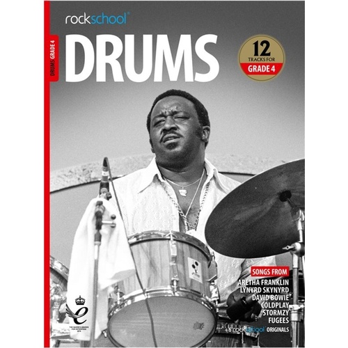 Rockschool Drums Grade 4 2018-2024 Book/Online Audio Book