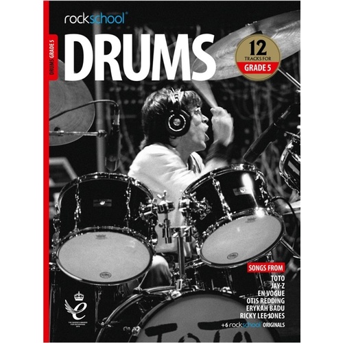 Rockschool Drums Grade 5 2018-2024 Book/Online Audio Book