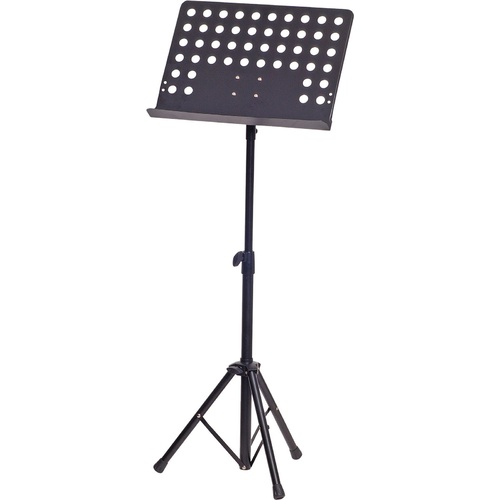 Xtreme - Heavy Duty Pro Black Music Stand Adjustable, Steel 