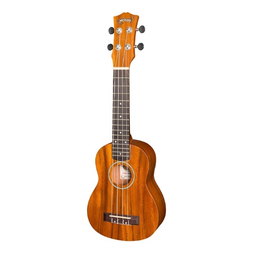 Mojo K20 Series All Koa Soprano Ukulele Natural Satin MSU-K20-NST