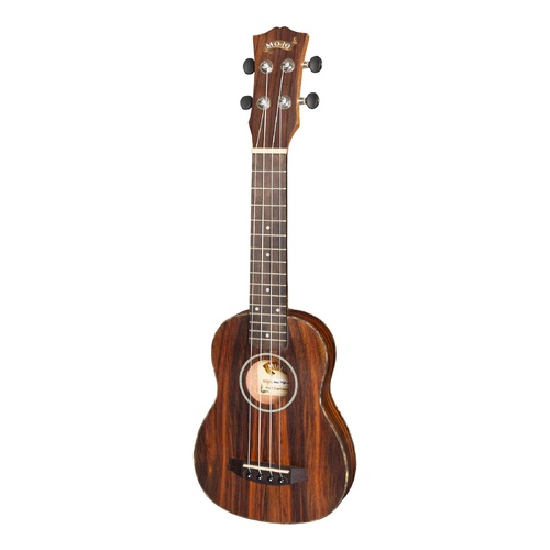 Mojo T5 Series All Rosewood Thinline Electric Soprano Ukulele Natural Satin