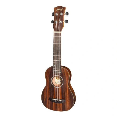 Mojo T5 Series All Rosewood Thinline Electric Soprano Ukulele Natural Satin