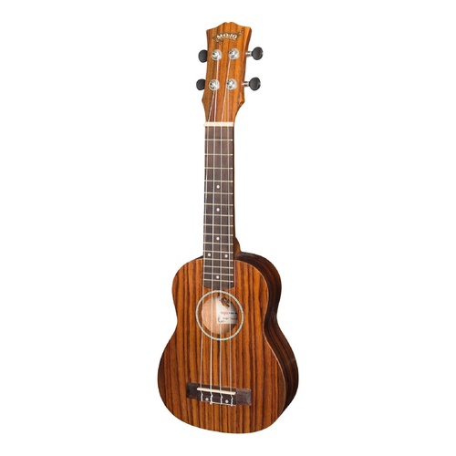 Mojo Z40 Series All Rosewood Electric Soprano Ukulele Natural Satin
