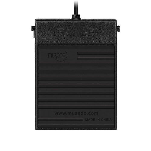 Musedo TB-004 Universal Sustain Pedal with Polarity Switch for Keyboards and Digital Pianos