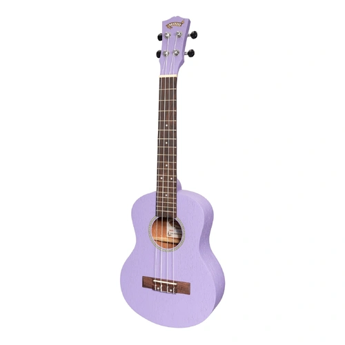 Mojo Colour Series Tenor Ukulele - Purple - Meranti/Nato Construction, Rosewood Fingerboard, 4 Strings, 18 Frets, Right Dexterity