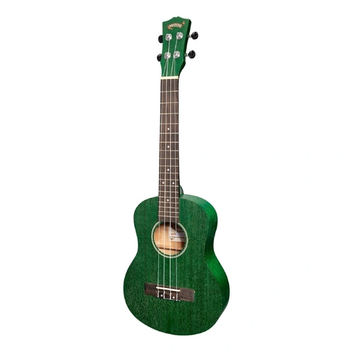 Mojo Colour Series Tenor Ukulele Green - MTU-C66-TGR, Meranti/Nato Construction, Rosewood Fingerboard, 4 Strings, Right Dexterity