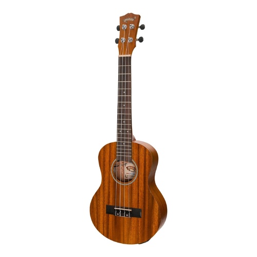Mojo K20 Series All Koa Electric Tenor Ukulele with Built-in Tuner Natural Satin