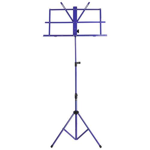 SoundArt Traditional Folding Music Stand (Blue)