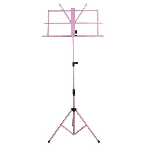 SoundArt Traditional Folding Music Stand (Pink)