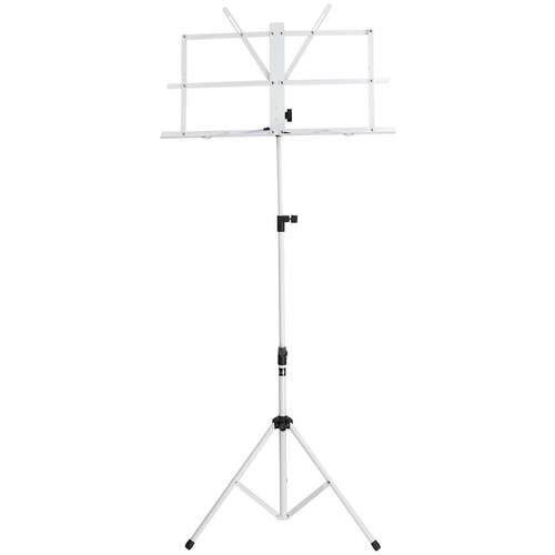SoundArt Traditional Folding Music Stand (White)