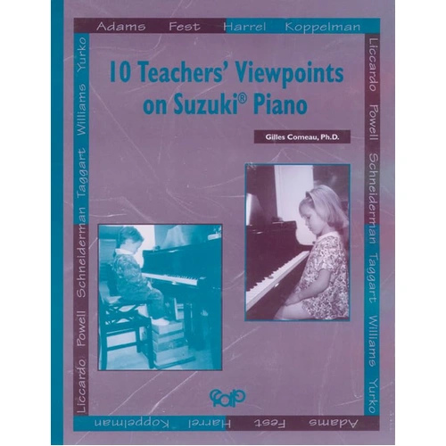 10 Teachers' Viewpoints on Suzuki Piano Sheet Music