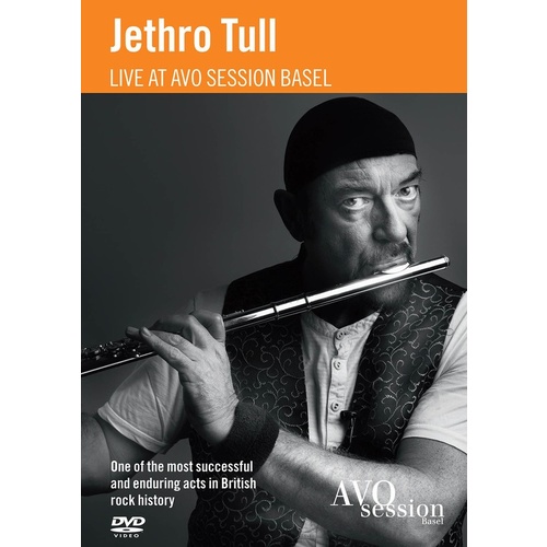 Jethro Tull Live At Avo Session Basel DVD Book