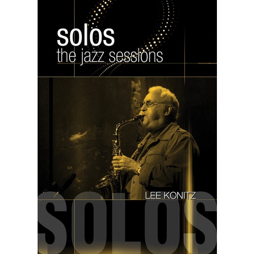 The Jazz Sessions Lee Konitz Solos DVD Book