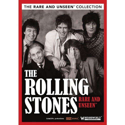 Rolling Stones Rare And Unseen DVD Book
