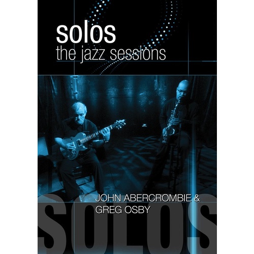 Abercrombie And Osby Solos Jazz Sessions DVD Book