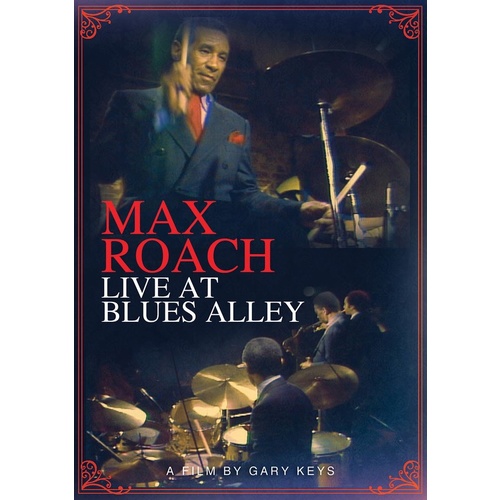Max Roach Live At Blues Alley DVD Book