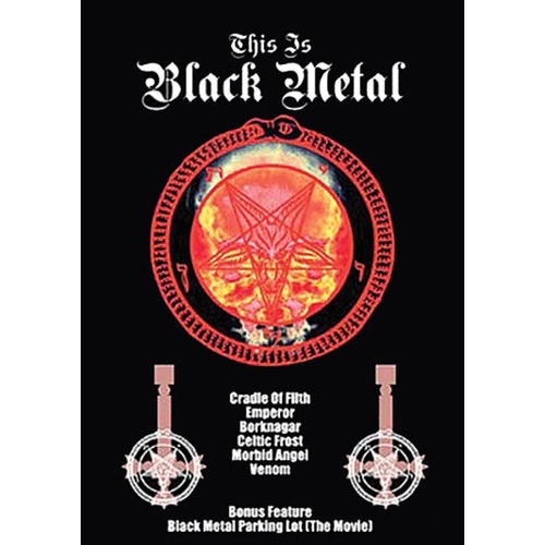 This Is Black Metal DVD Book