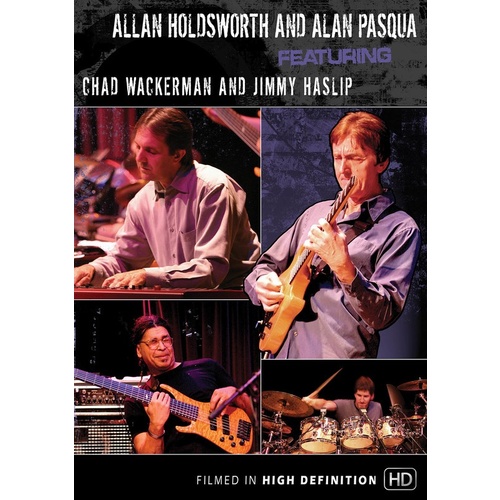 Holdsworth And Pasqua Live At Yoshis DVD Book